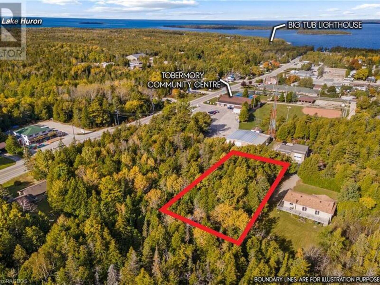 PART FARM LOT 4 NICHOLAS Street, Tobermory, Ontario N0H 2R0