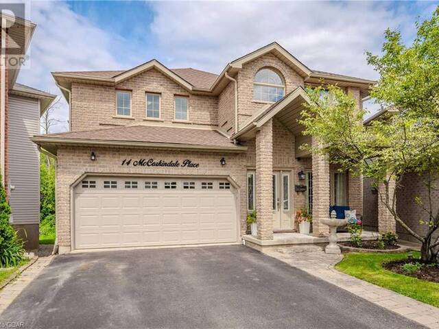 14 MCCORKINDALE Place Guelph Ontario, N1K 1Z2