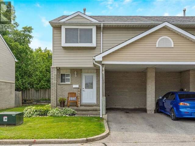 125 SEKURA Crescent Unit# 36 Cambridge Ontario, N1R 8B4