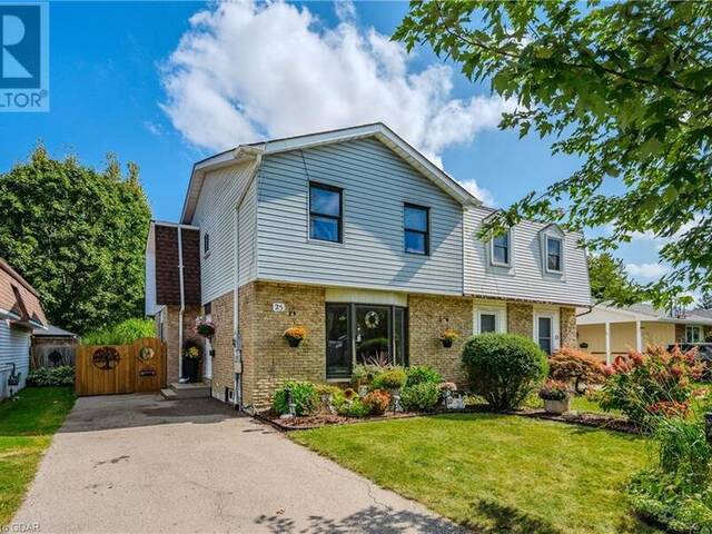 25 BELCOURT Crescent Guelph Ontario, N1H 7A6