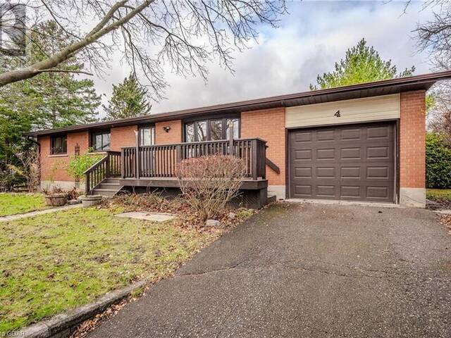 4 LAMBERT Crescent Guelph Ontario, N1G 2R5