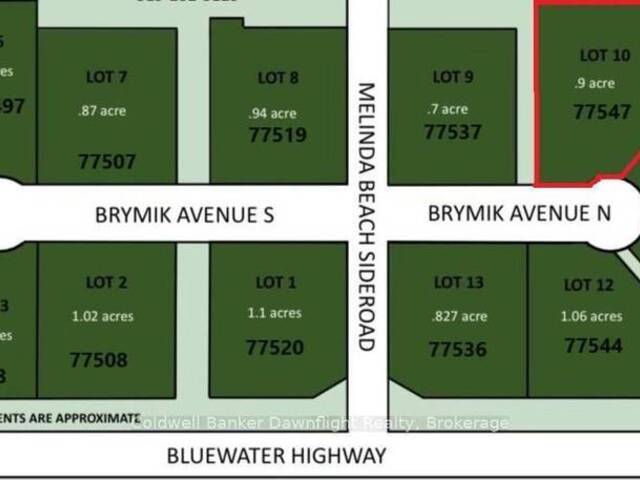 77547 BRYMIK AVENUE N Goderich Ontario, N0M 1G0 - Vacant Land For Sale