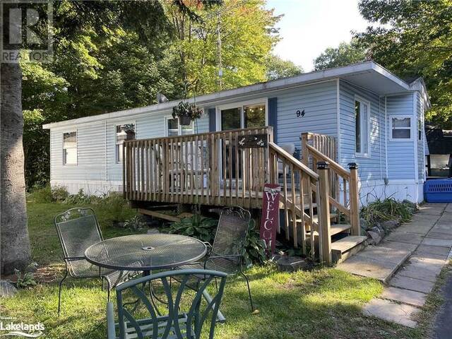 1007 RACCOON Road Unit# 94 Gravenhurst Ontario, P1P 0C4