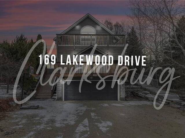 169 LAKEWOOD Drive The Blue Mountains Ontario, N0H 2P0
