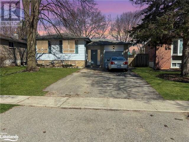 11 LONSDALE Place Barrie Ontario, L4M 4H9