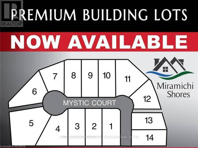 LOT 1 FINAL PLAN 3M 268 Port Elgin Ontario, N0H 2C6 - Vacant Land For Sale