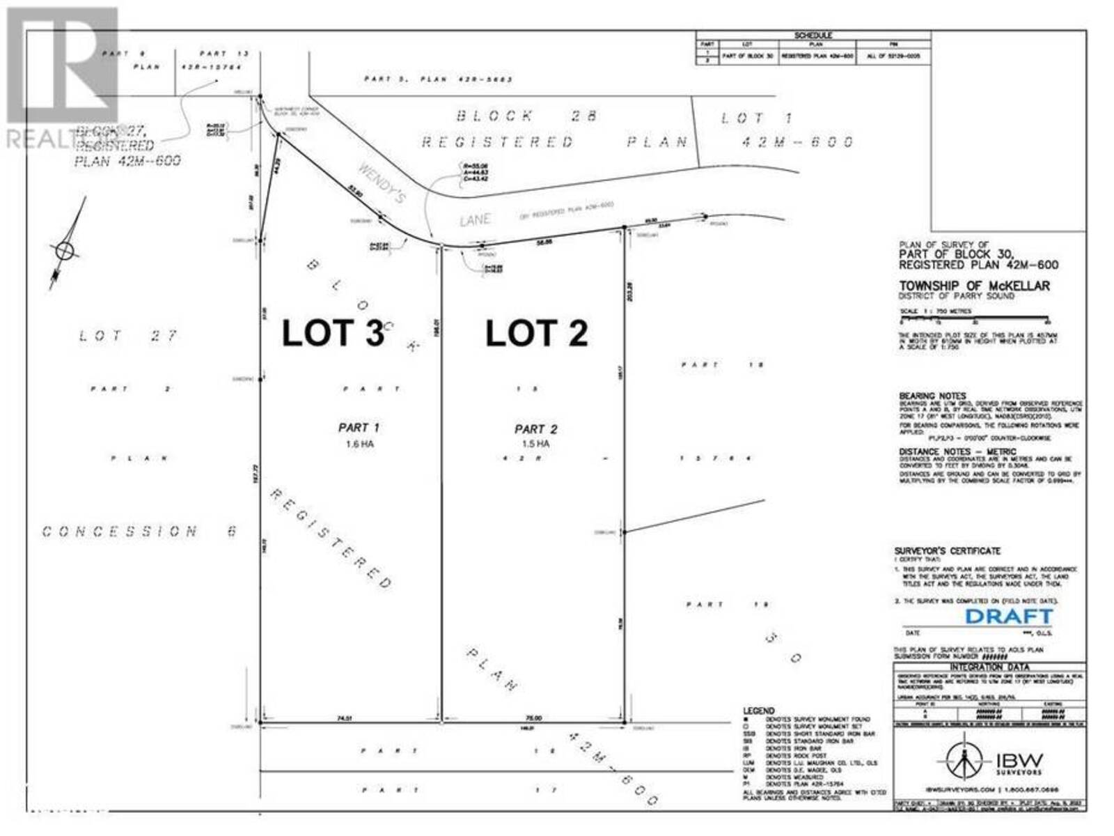 LOT 2 WENDY'S Lane, McKellar, Ontario P2A 0B5