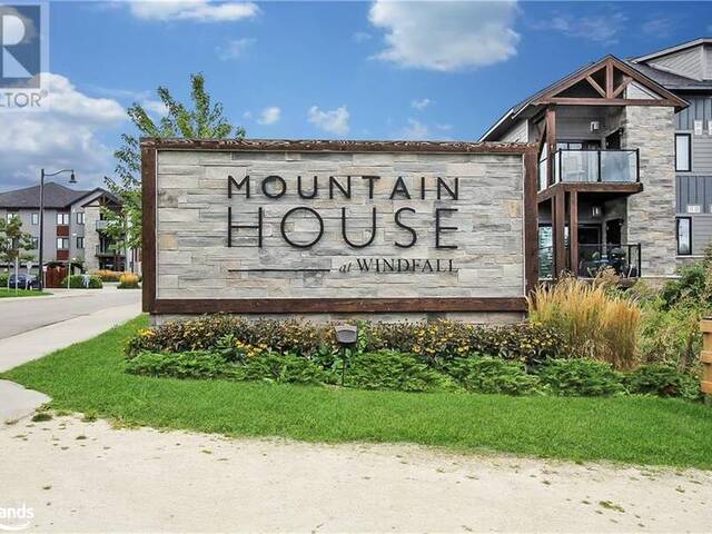 16 BECKWITH Lane Unit# 105 The Blue Mountains Ontario, L9Y 3B6