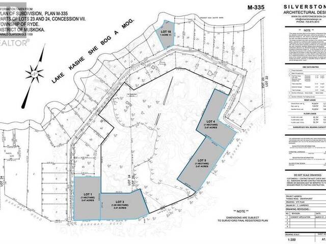 1067 THOMAS Road Unit# 1, 3, 4, 5 & 18 Gravenhurst Ontario, P1P 1R3