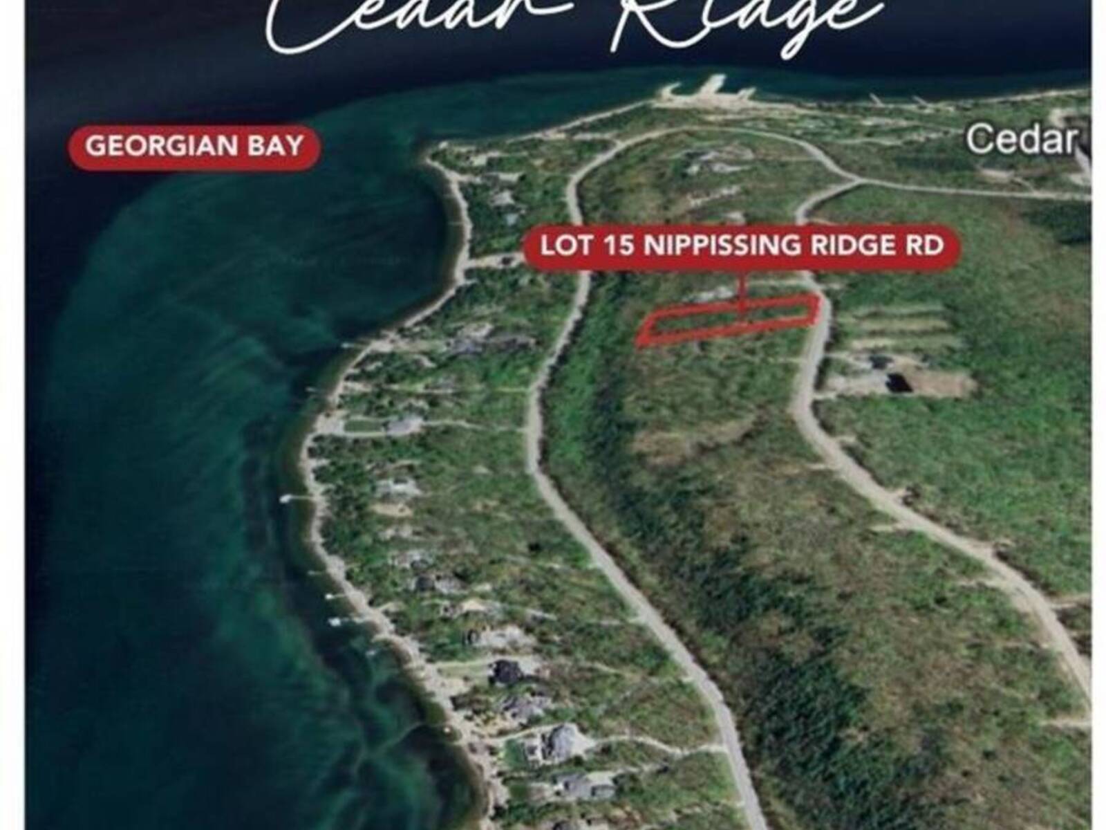 LOT 15 NIPPISSING RIDGE Road, Tiny, Ontario L9M 0T8