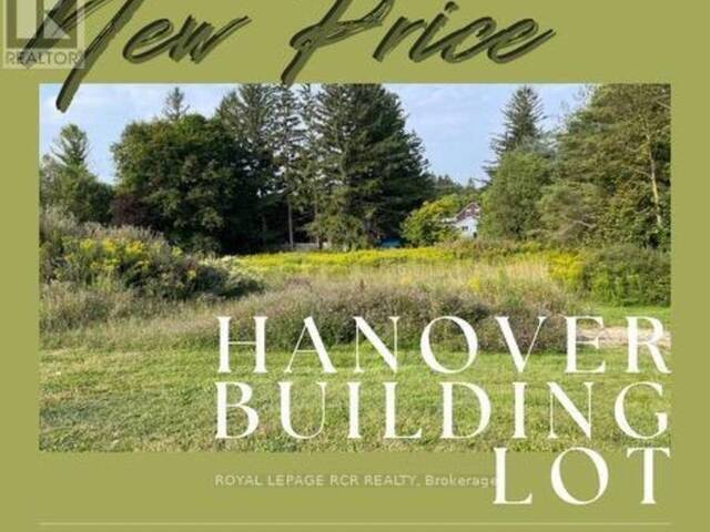 PTLT18 8TH AVENUE N Hanover Ontario, N4N 3R7 - Vacant Land For Sale