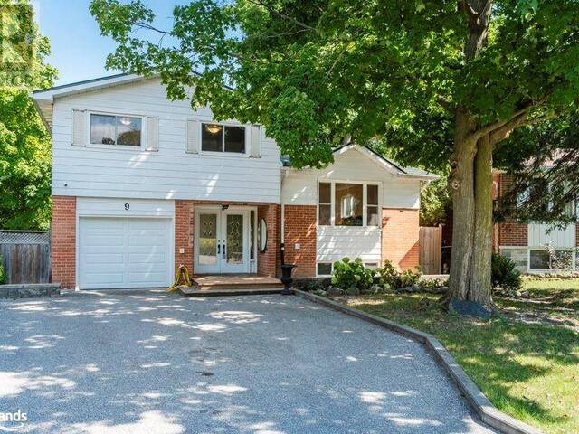 9 BEECHCROFT Circle Barrie Ontario, L4M 4Y4