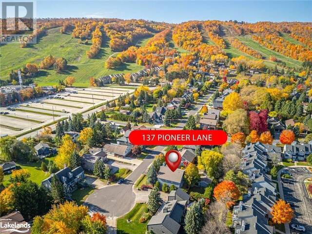 137 PIONEER Lane The Blue Mountains Ontario, L9Y 0M7