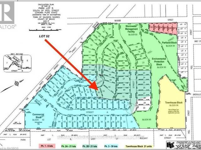 LOT 52 - 27 MARSHALL PLACE Southampton Ontario, N0H 2L0 - Vacant Land For Sale