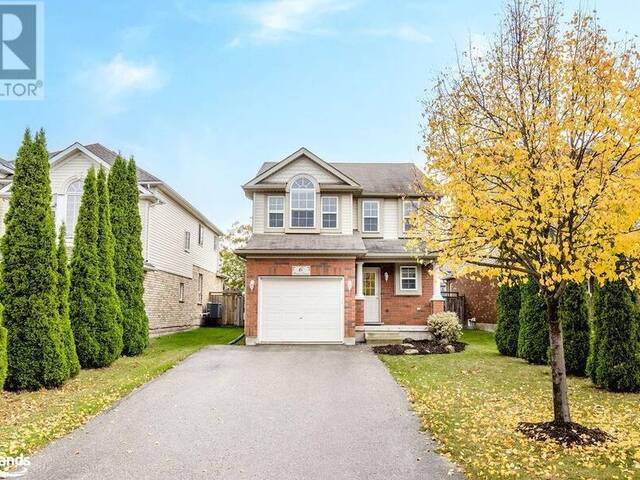 6 BROOKE Avenue Collingwood Ontario, L9Y 5K7