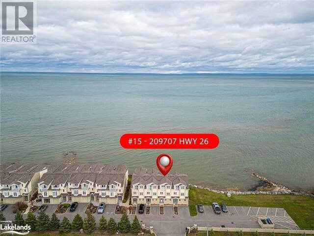 209707 HIGHWAY 26 Highway Unit# 15 The Blue Mountains Ontario, L9Y 0T8