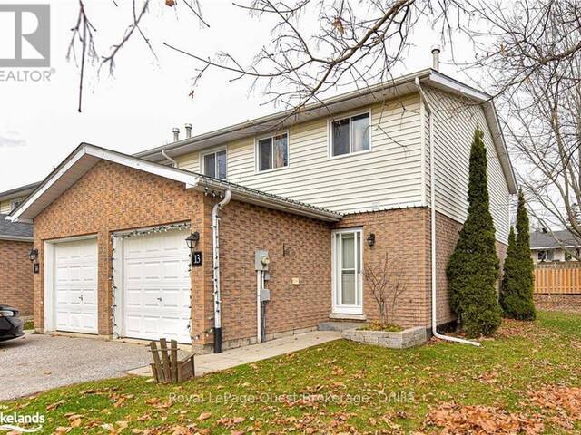 13 - 325 WEST STREET Orillia Ontario, L3V 7P4