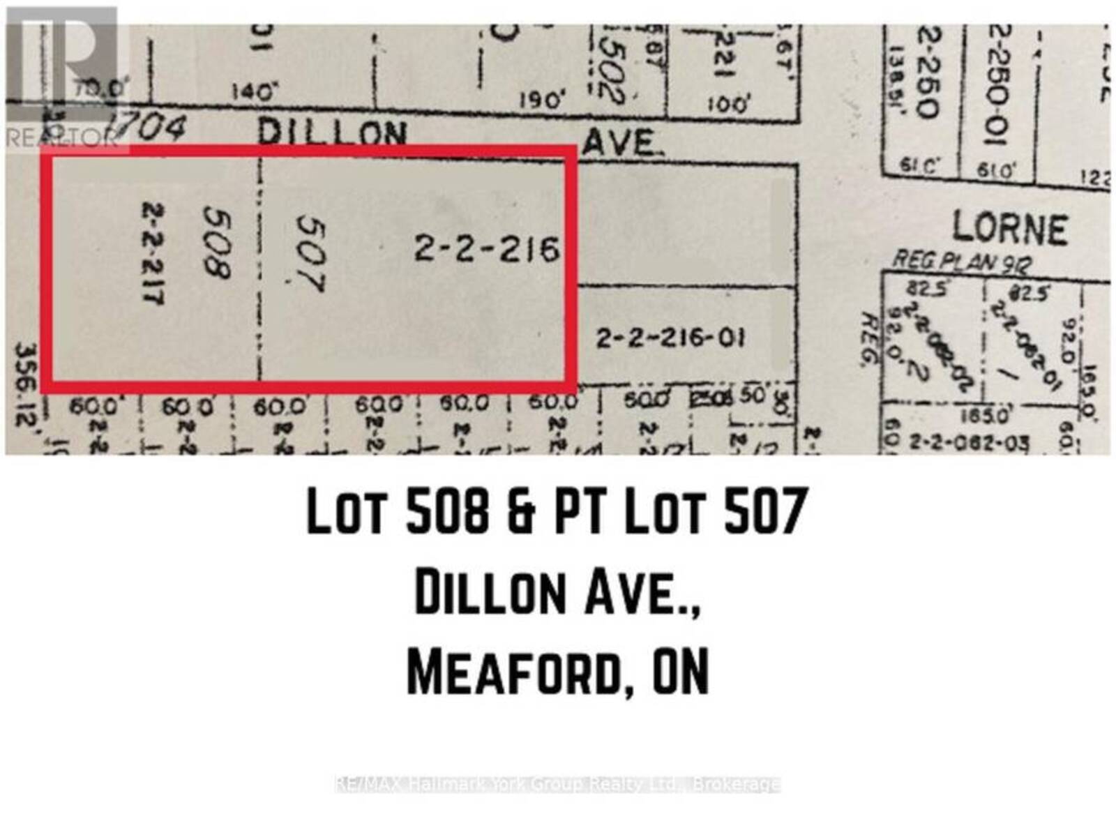 LOT 508 DILLON AVENUE, Meaford, Ontario N4L 1E9