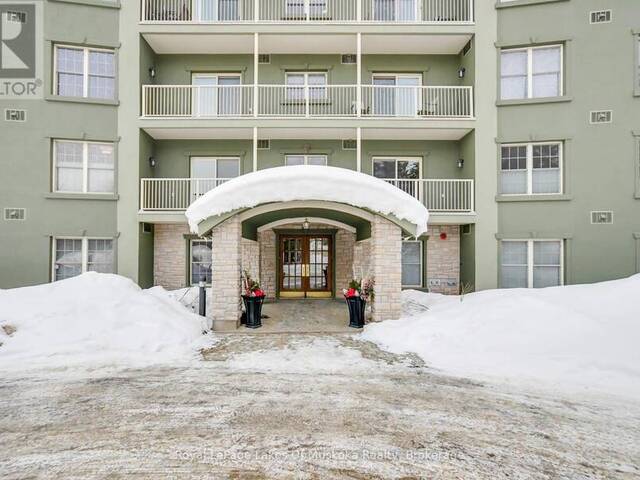 309 - 24 ONTARIO STREET Bracebridge Ontario, P1L 2H5 - 1 Bedroom Condo For Sale