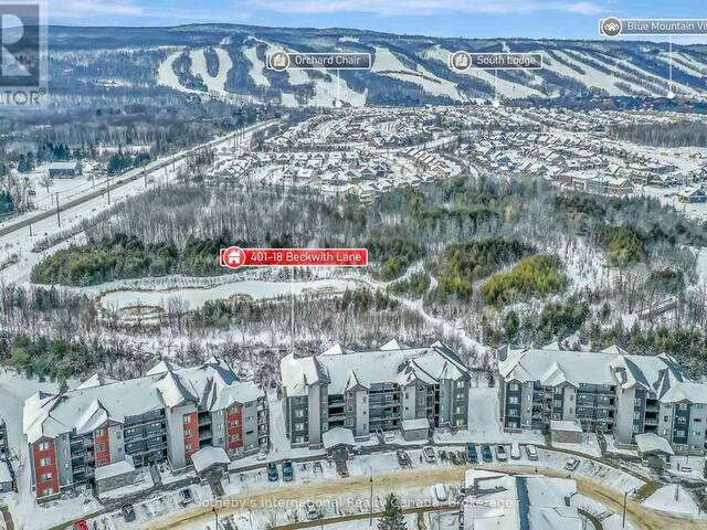 401 - 18 BECKWITH LANE The Blue Mountains Ontario, L9Y 3B6 - 3 Bedrooms Condo For Sale