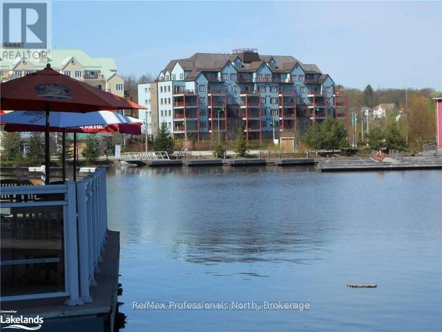 208 - 130 STEAMSHIP BAY ROAD Gravenhurst Ontario, P1P 1Z9 - 1 Bedroom Condo For Sale