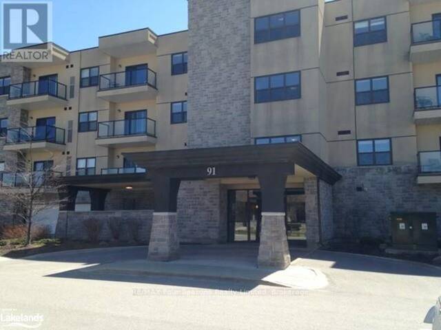 206 - 91 RAGLAN STREET Collingwood Ontario, L9Y 0B2 - 1 Bedroom Condo For Sale