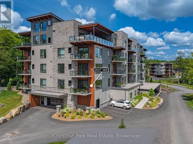 109 - 18 CAMPUS TRAIL Huntsville Ontario, P1H 0K2 - 1 Bedroom Condo For Sale