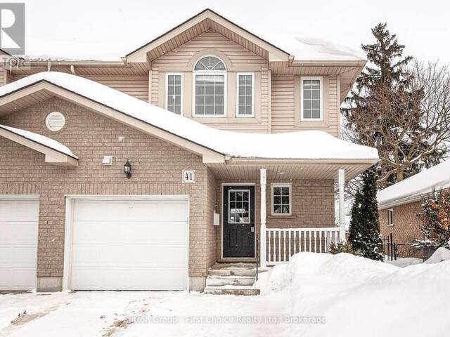 41 GREGORY CRESCENT Stratford Ontario, N5A 8A5 - 3 Bedrooms Home For Sale