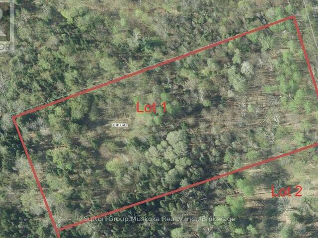 LOT 1 TALLY-HO WINTER PARK ROAD Huntsville Ontario, P1H 2E8 - Vacant Land For Sale