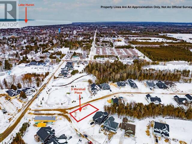 5 MARSHALL PLACE Southampton Ontario, N0H 2L0 - Vacant Land For Sale