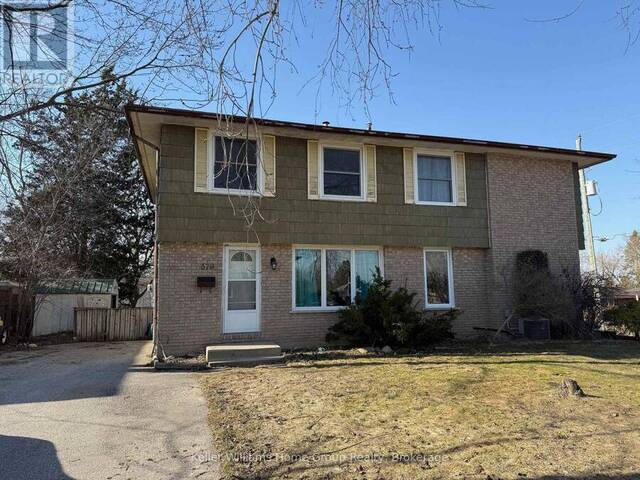 379 ARGYLL STREET Fergus Ontario, N1M 2Y4 - 3 Bedrooms Home For Sale