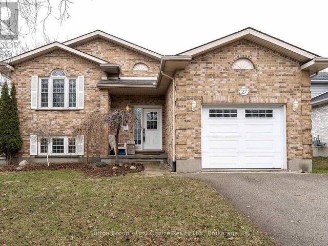 27 MCQUEEN COURT Stratford Ontario, N4Z 1H5 - 4 Bedrooms Home For Sale