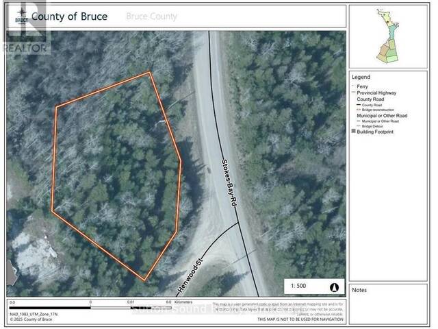 PT LT35 CON 3 WBR PT 77 CONCESSION Lion's Head Ontario, N0H 1W0 - Vacant Land For Sale