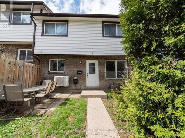 4 - 391 PIONEER DRIVE Kitchener Ontario, N2P 1L8 - 2 Bedrooms Condo For Sale