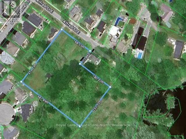 43 ALFRED STREET E Thornbury Ontario, N0H 2P0 - Vacant Land For Sale