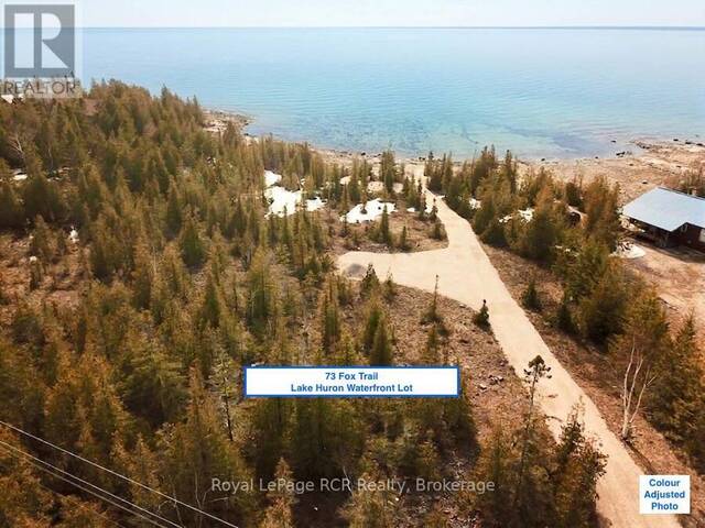 73 FOX TRAIL Lion's Head Ontario, N0H 1W0 - Waterfront Land For Sale