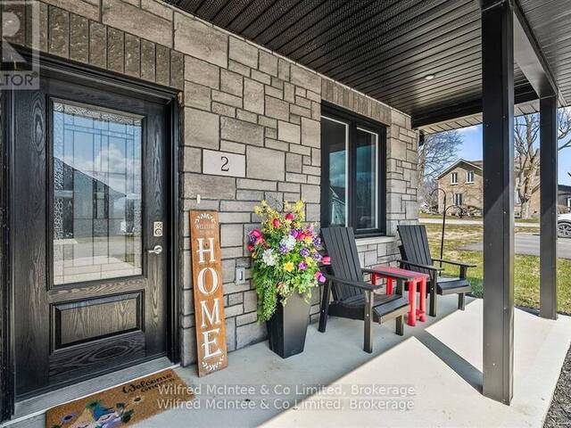 2 - 2 PALMER MARIE LANE Chesley Ontario, N0G 1L0 - 2 Bedrooms Home For Sale