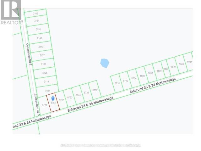 6762 33/34 NOTTAWASAGA SIDE ROAD Stayner Ontario, L0M 1S0 - Vacant Land For Sale