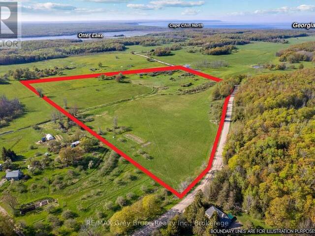 PART 1 CAPE CHIN NORTH ROAD Lion's Head Ontario, N0H 1W0 - Vacant Land For Sale