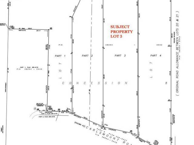 0 CARLSMOUNT ROAD Bracebridge Ontario, P1L 1X1 - Vacant Land For Sale