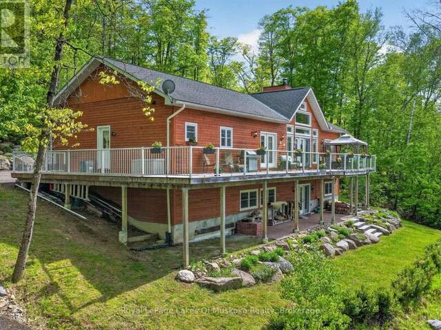 400 MARKLES ROAD Huntsville Ontario, P1H 0J1 - 4 Bedrooms Waterfront Home For sale