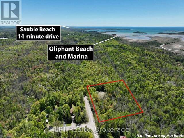 40 OLD RED BAY ROAD Georgian Bluffs Ontario, N0H 2T0 - Vacant Land For Sale