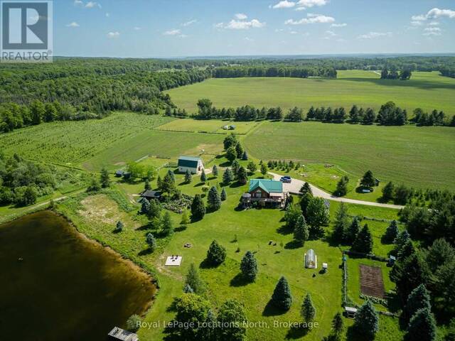 545413 4A SIDE ROAD N Markdale Ontario, N0C 1H0 - 3 Bedrooms Waterfront Home For sale