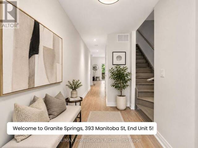 5 - 393 MANITOBA STREET Bracebridge Ontario, P1L 0G1 - 3 Bedrooms Condo For Sale
