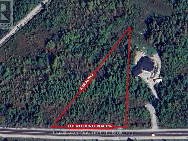 LOT 43 COUNTY RD 16 ROAD Waubaushene Ontario, L0K 2C0 - Vacant Land For Sale