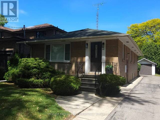 69 HALIBURTON AVENUE Toronto Ontario, M9B 4Y6 - 3 Bedrooms Home For Sale