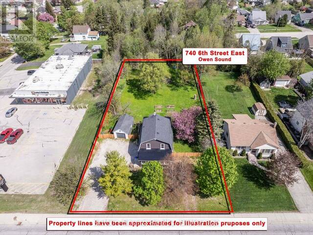 740 6TH STREET E Owen Sound Ontario, N4K 1G7 - 3 Bedrooms Home For Sale