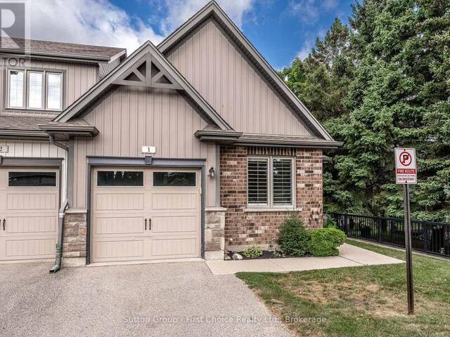 1 - 55 HARRISON STREET Stratford Ontario, N5A 0A4 - 2 Bedrooms Condo For Sale