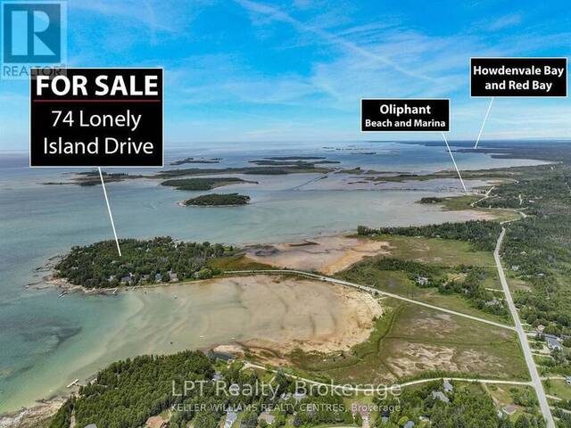 74 LONELY ISLAND DRIVE Georgian Bluffs Ontario, N0H 2T0 - Vacant Land For Sale