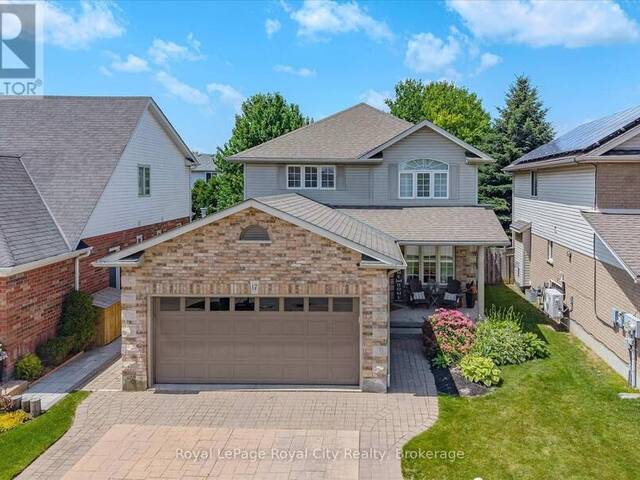 17 CARROLL CRESCENT Guelph Ontario, N1G 5B7 - 3 Bedrooms Home For Sale